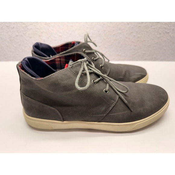 Flag & Anthem Other - Flag & Anthem Weston Mens Grey Chukka Boots FA19FW003 Size 11 Plaid Lined